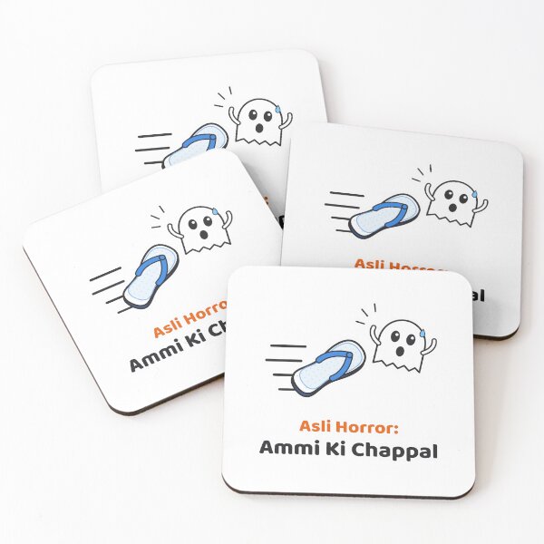 Item preview, Asli Horror Ammi Ki Chappal - Funny Desi Halloween designed and sold by Chai & Chaos.