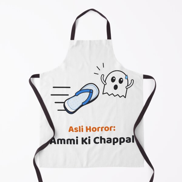 Item preview, Asli Horror Ammi Ki Chappal - Divertido Desi Halloween designed and sold by Chai & Chaos.