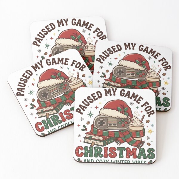 Item preview, Paused My Game For Christmas Cozy Vibes designed and sold by Founderpallavi.
