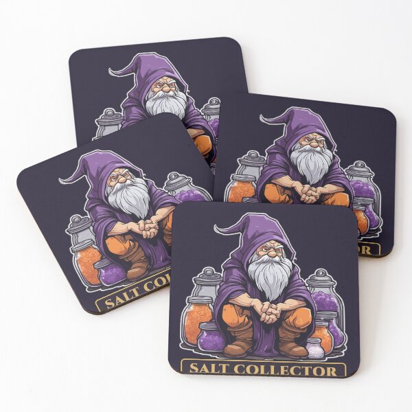Item preview, Salt Collector – Grumpy Dwarf Wizard for Card Game Nights designed and sold by Wyyder's Spellbook.