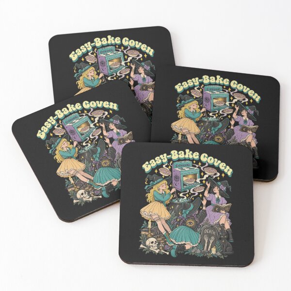 Item preview, Retro Witchy Baking Coven Cute Halloween Magic Oven Graphic designed and sold by RonHeller.