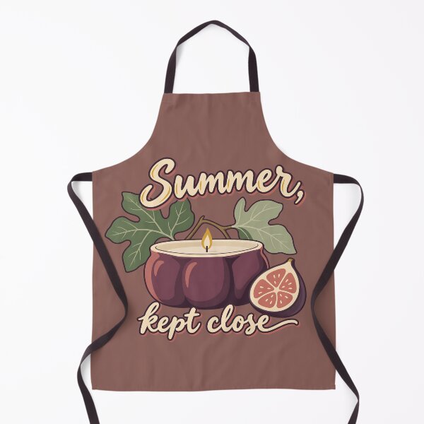 Item preview, Summer Kept Close Fig Candle Making Retro Aesthetic designed and sold by MythicCotton.