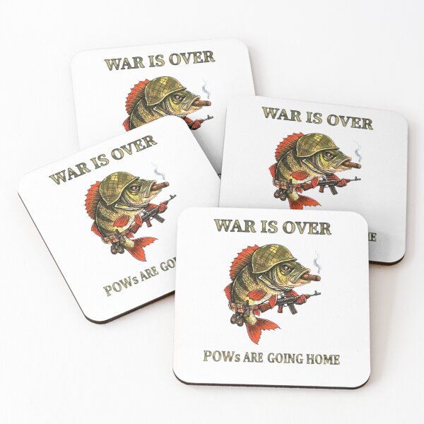 Item preview, Funny Catch And Release Fishing - War Is Over POWs Going Home designed and sold by Stefanrajzer.