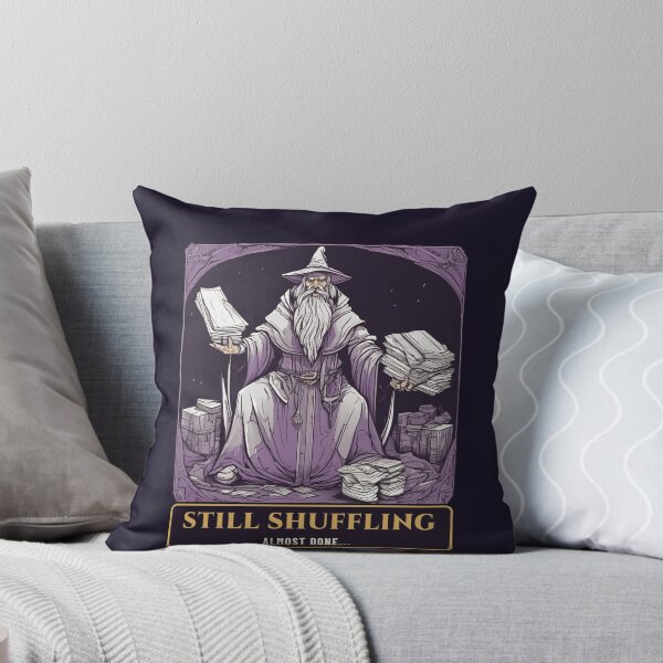 Item preview, Still Shuffling – Old Wizard Who Never Stops Shuffling designed and sold by Wyyder's Spellbook.