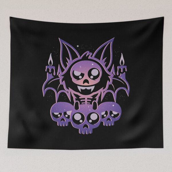 Item preview, Cute Pastel Goth Bat Kawaii Vampire Skulls Halloween Graphic designed and sold by RonHeller.