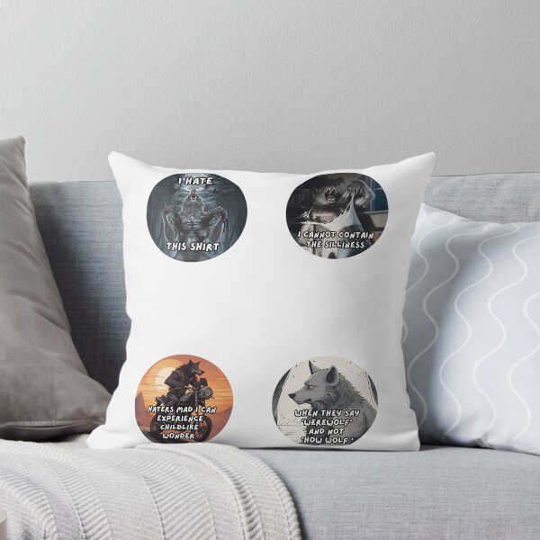Item preview, Werewolf Ripping Memes Sticker Set designed and sold by diasj-alisa.