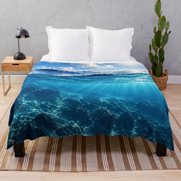 Item preview, Beneath the Waves – Sunlit Ocean Depths designed and sold by Curio Meridian.