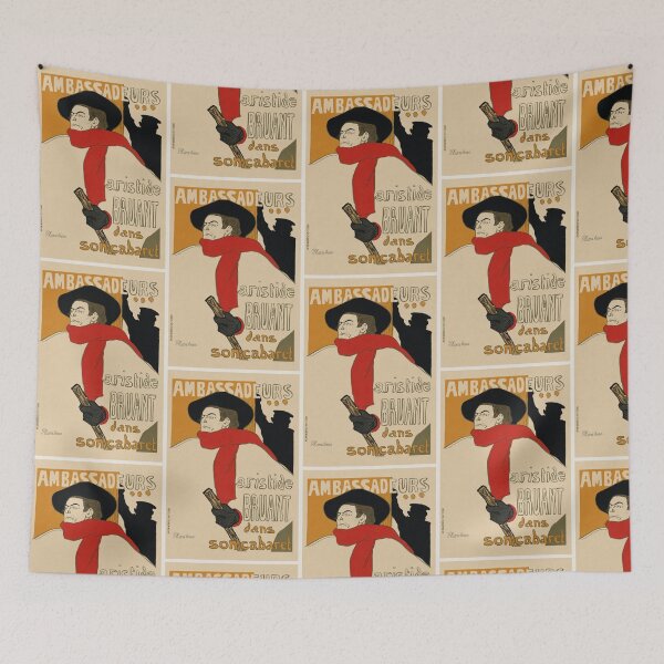 Item preview, Ambassadeurs Aristide Bruant Cabaret 1892 designed and sold by artofuniverse.