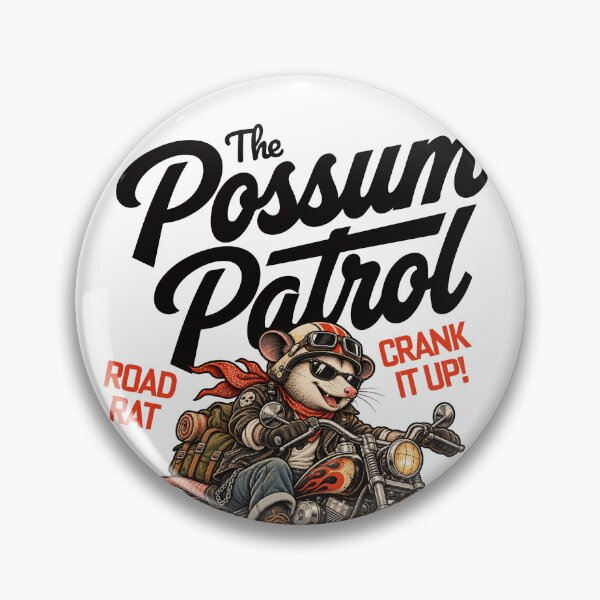 Item preview, Road Rat Possum Biker designed and sold by wibawawork.