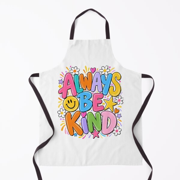 Item preview, Always Be Kind - Cute Retro Groovy Daisy & Smiley Face designed and sold by BumbleBloom7.