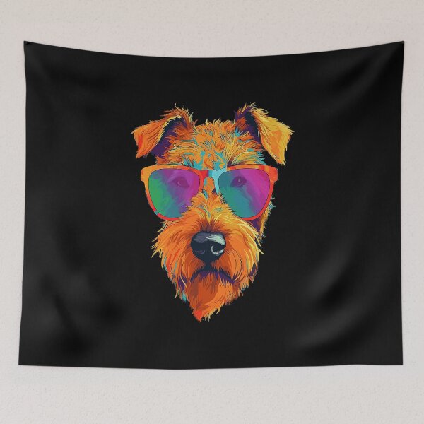 Item preview, Airedale Terrier Puppy Large Terrier Wire (22) designed and sold by robinnacallanyi.