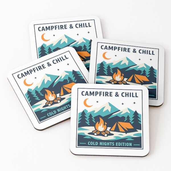 Item preview, Campfire Chill Cold Nights Edition designed and sold by GabeMountainArt.