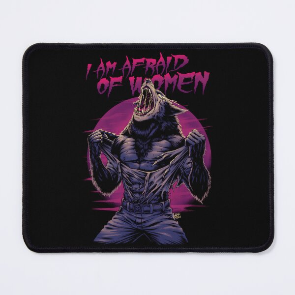 Item preview, I Am Afraid Of Women Funny Sigma Wolf Meme designed and sold by diasj-alisa.