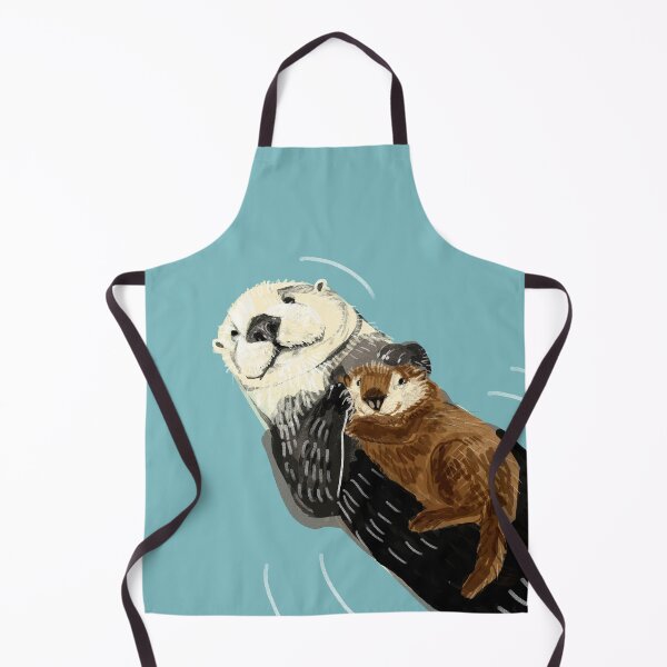 Item preview, Alaska sea otter mom and baby designed and sold by belettelepink.