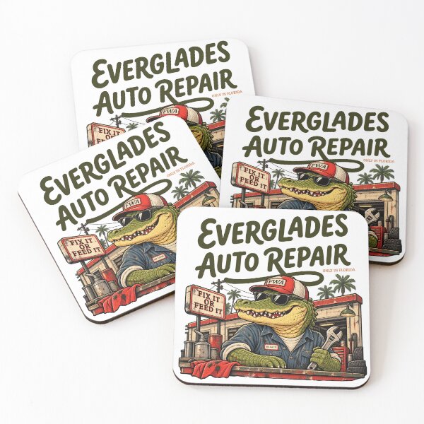 Item preview, Everglades Auto Repair Alligator Mechanic designed and sold by wibawawork.