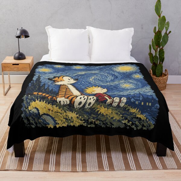 Item preview, Calvin And Hobbes Starry Night designed and sold by Washington101A.