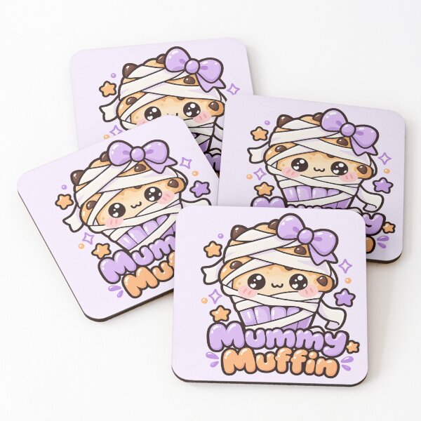 Item preview, Mummy Muffin – Cute Kawaii Halloween Mummy designed and sold by MetaModel Editions.