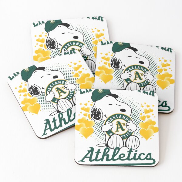 Item preview, Snoopy Oakland Athletics Life is Better  designed and sold by AdrianMis.