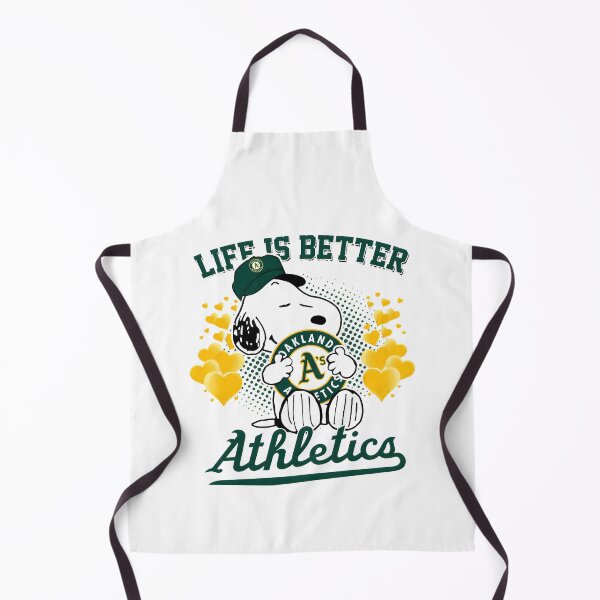 Item preview, Snoopy Oakland Athletics Life is Better  designed and sold by AdrianMis.