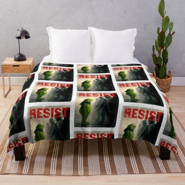 Item preview, Resist Portland Frog Protestanti Ice Anti Fascism Vintage Activist Resistance designed and sold by shook-jessika.
