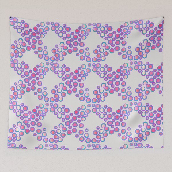 Item preview, Bubble Lattice on White  designed and sold by JaygiesDesign.