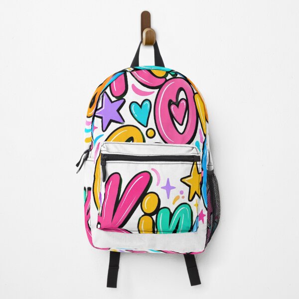 Item preview, Kindness Over Coolness - Cute Colorful Stars & Hearts Typography designed and sold by BumbleBloom7.