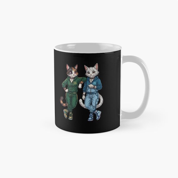 Item preview, Cool Urban Cats Streetwear Duo Hip Hop Best Friends designed and sold by Gianlu1215.