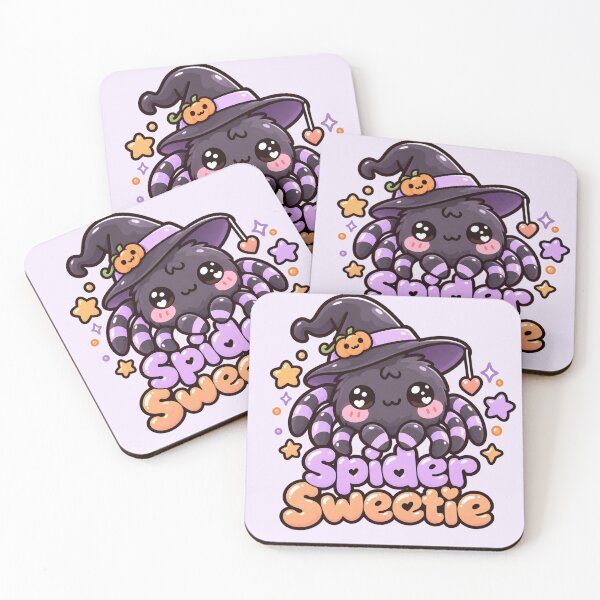 Item preview, Spider Sweetie – Cute Kawaii Halloween Spider designed and sold by MetaModel Editions.