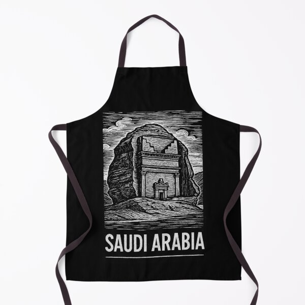 Item preview, Saudi Arabia Linocut Style designed and sold by Thistle-TShop.