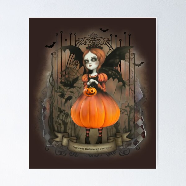 Item preview, The Pumpkin Fairy - Halloween costume designed and sold by vespertine4u.