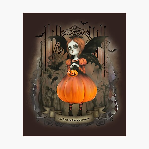 Item preview, The Pumpkin Fairy - Halloween costume designed and sold by vespertine4u.