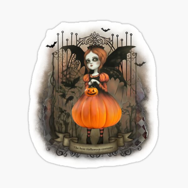 Item preview, The Pumpkin Fairy - Halloween costume designed and sold by vespertine4u.