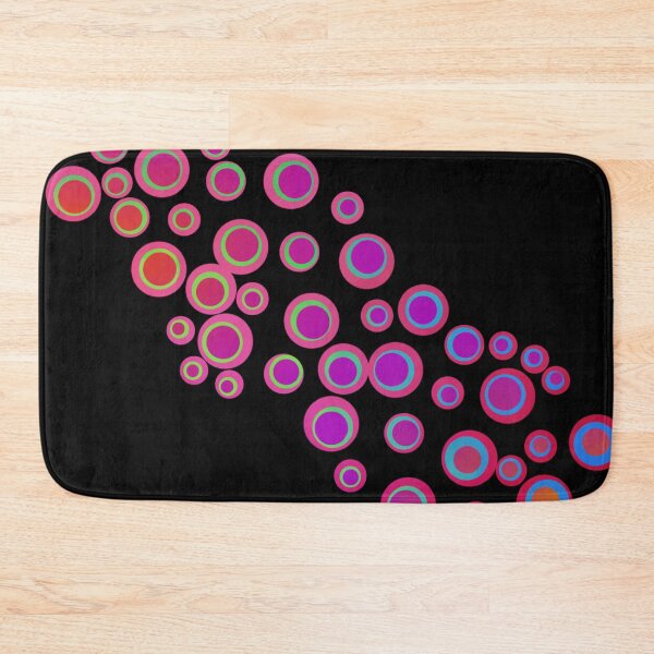 Item preview, Rainbow Bubbles on Black  designed and sold by JaygiesDesign.