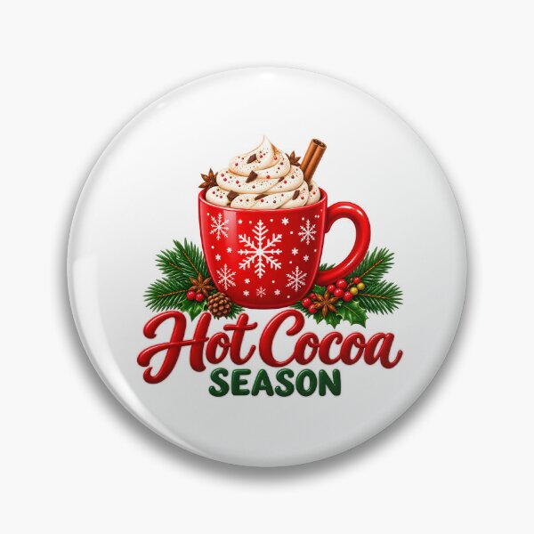 Item preview, Hot Cocoa Season Christmas designed and sold by zakvisuals.