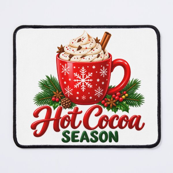 Item preview, Hot Cocoa Season Christmas designed and sold by zakvisuals.
