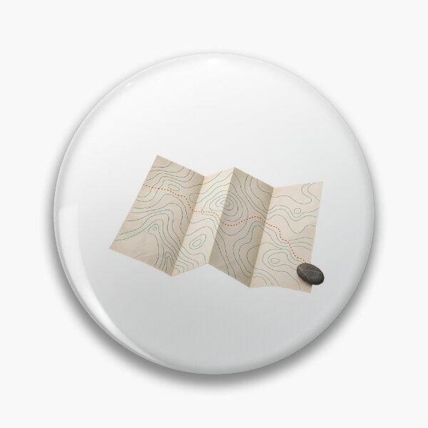 Item preview, Folded Trail Map designed and sold by GoverArt.