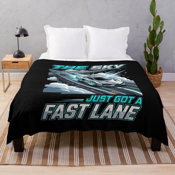 Item preview, The Sky Just Got A Fast Lane Futuristic Car designed and sold by AmeliaShirts.