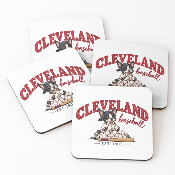 Item preview, Cleveland Baseball Est 1901 Cute Puppy Vintage Graphic designed and sold by DYALEEZ-XCR.