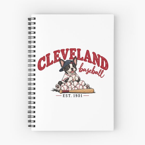 Item preview, Cleveland Baseball Est 1901 Cute Puppy Vintage Graphic designed and sold by DYALEEZ-XCR.