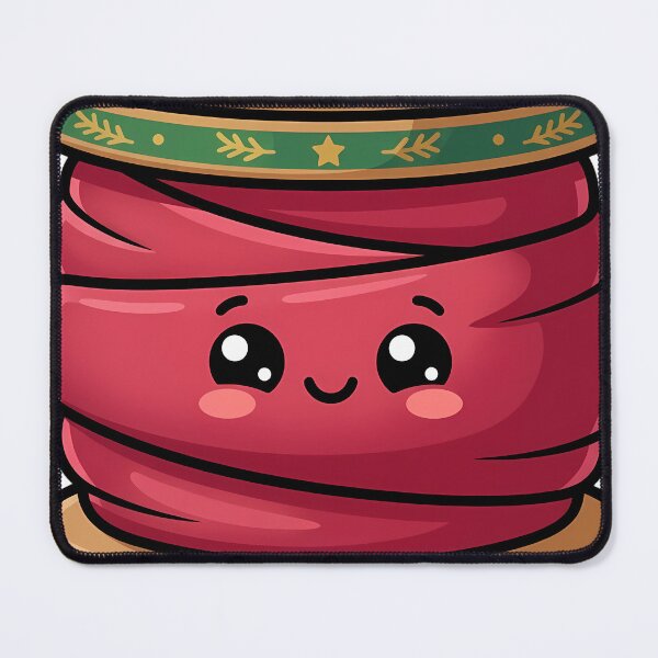 Item preview, Kawaii Christmas Ribbon Spool with a Happy Face designed and sold by pumsquare.