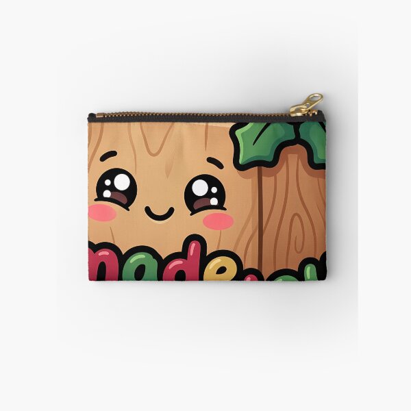 Item preview, Kawaii Christmas Wooden Block with a Happy Face - Made with Joy designed and sold by pumsquare.