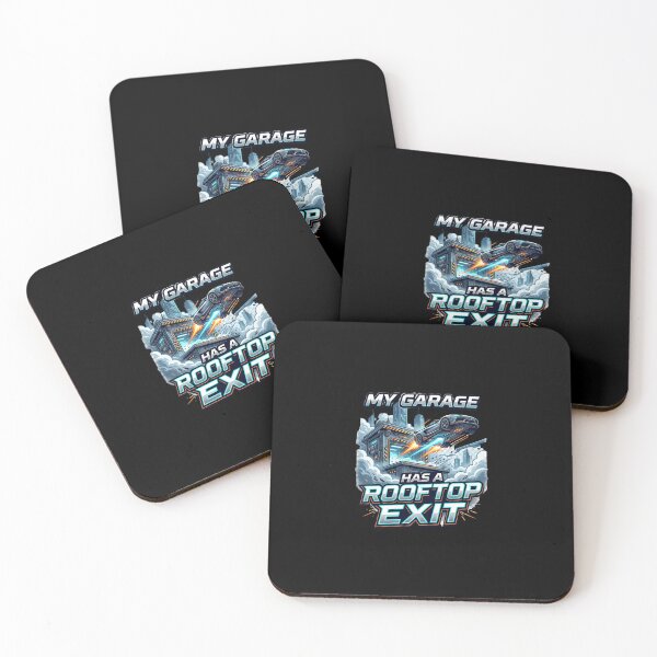 Item preview, My Garage Has A Rooftop Exit Flying Car designed and sold by AmeliaShirts.