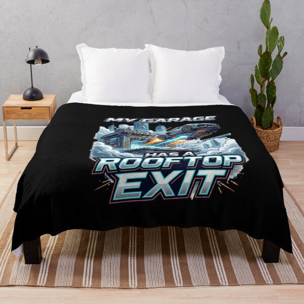 Item preview, My Garage Has A Rooftop Exit Flying Car designed and sold by AmeliaShirts.