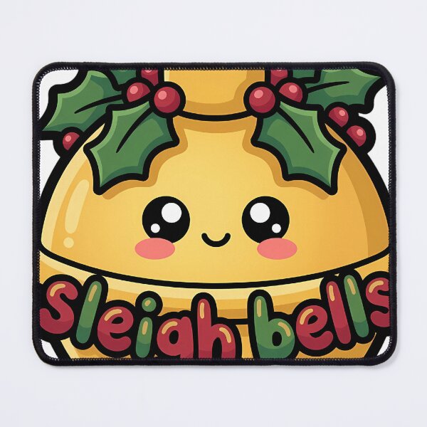 Item preview, Kawaii Christmas Jingle Bell with a Happy Face - Sleigh Bells designed and sold by pumsquare.