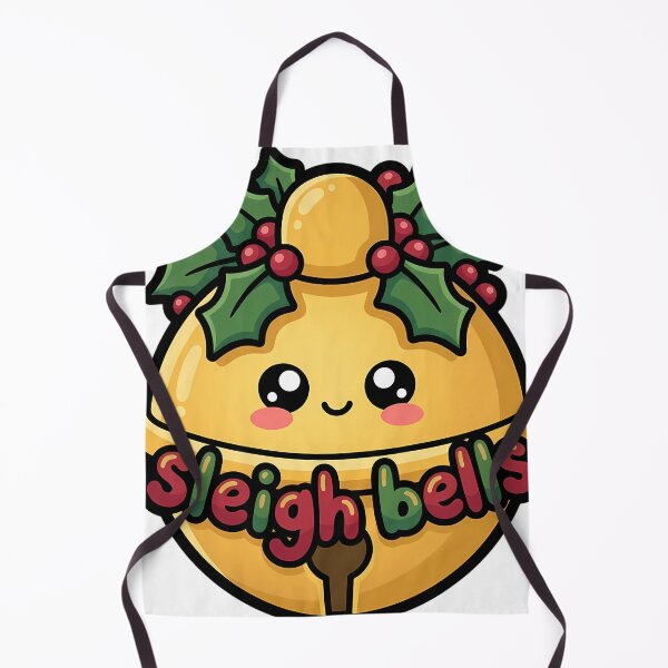 Item preview, Kawaii Christmas Jingle Bell with a Happy Face - Sleigh Bells designed and sold by pumsquare.
