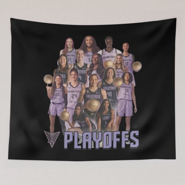 Item preview, Golden State Valkyries Playoffs Team Roster designed and sold by BartholomewAsh.