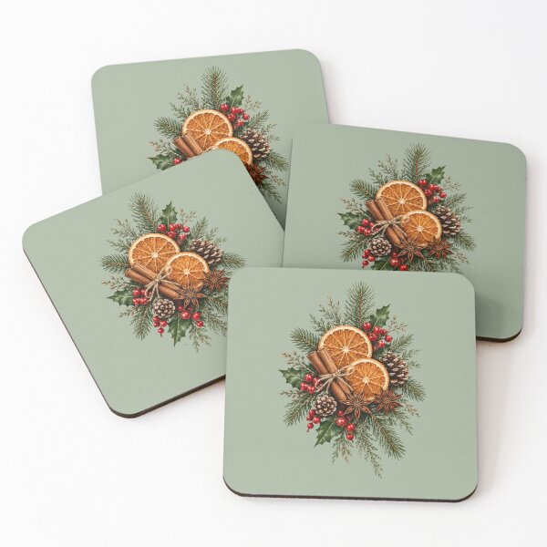 Item preview, Winter Botanicals – Dried Orange and Cinnamon Christmas designed and sold by DreamyPixStudio.