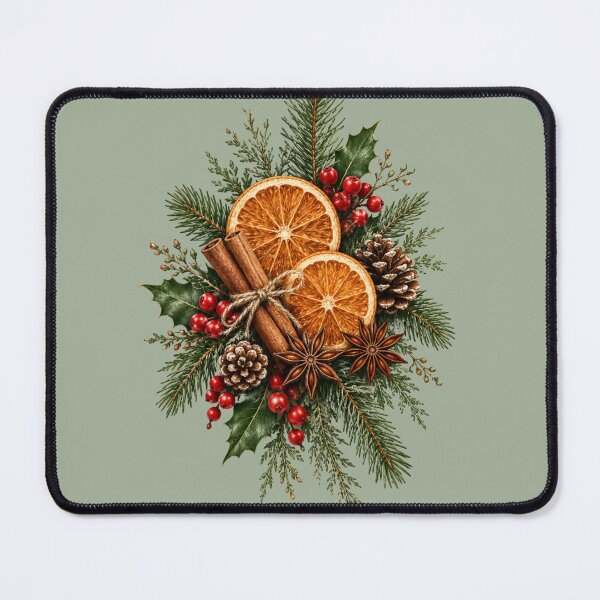 Item preview, Winter Botanicals – Dried Orange and Cinnamon Christmas designed and sold by DreamyPixStudio.