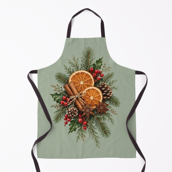 Item preview, Winter Botanicals – Dried Orange and Cinnamon Christmas designed and sold by DreamyPixStudio.