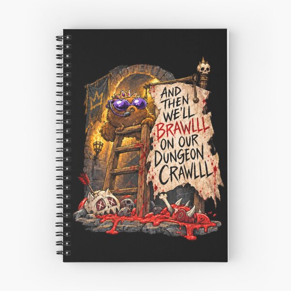 Item preview, And Then We’ll Brawl on Our Dungeon Crawl designed and sold by sofiafresno273.